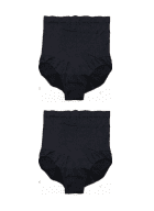 High-Waisted  Ladies Triangle Seamless Waist Pants (Option: 2Black-S)