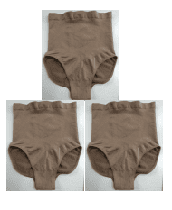 High-Waisted  Ladies Triangle Seamless Waist Pants (Option: 3Nude-M L)