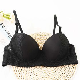 Lace Sexy Lingerie Sexy Steel Ring Moderate Lift Lace Bra Ladies (size: 85B)
