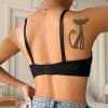 Sexy Underwear Lace Edge Push Up Breathable Upper Support Adjustable Bra